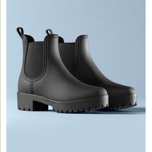 JEFFREY CAMPBELL Chelsea Rain Boots